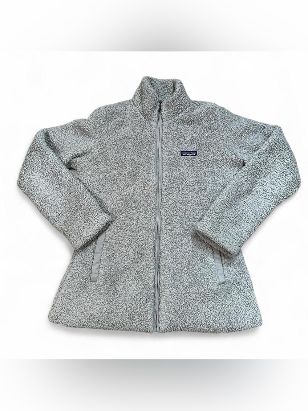 Patagonia Women’s Gray Full‎ Zip Los Gatos Fleece Jacket Size Medium